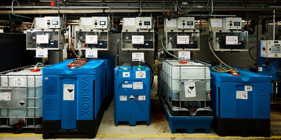 Chemikalienresistente Pumpen Dosierfunktion Schraubengalvanik