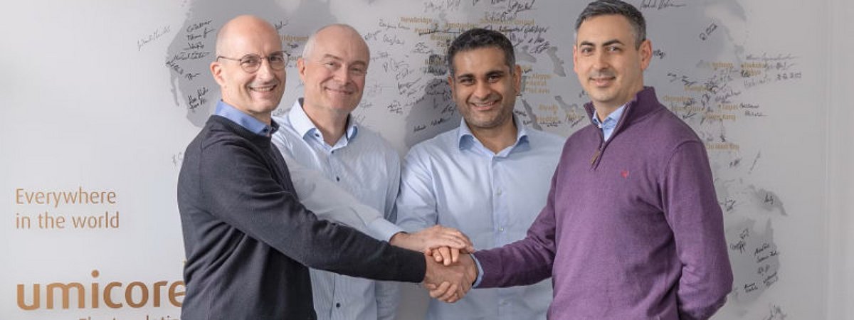 Umicore MDS Valterra Platinum Partnerschaft Galvanotechnologien