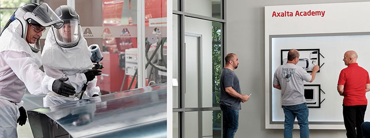 Axalta Academy Online-Trainingsplattform Lackierer