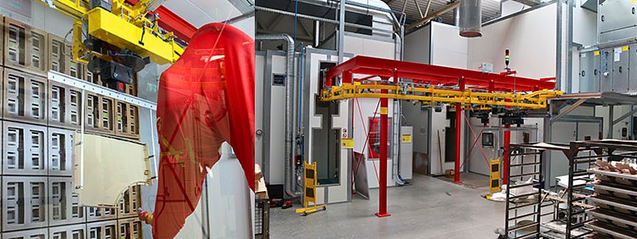 Automatisierte Lackiertechnik Fachkräftemangel Lackieranlage