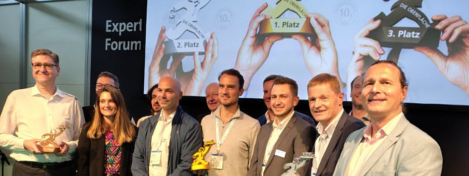Stuttgarter Oberflächentechnik-Preis »Die Oberfläche« Preisträger Gewinner