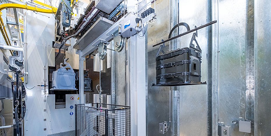 Asis vollautomatische Pulver-Emaillierung