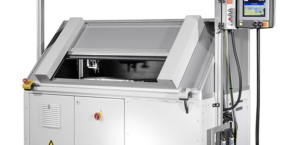 Schneestrahltechnologie Reinigung Heißprägemaschine