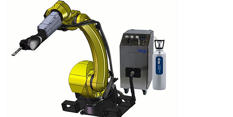 Powerstrahltechnologie trockene CO2-Strahlreinigung