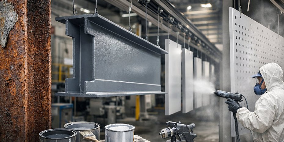 Korrosionsschutz Lackierung Stahl- und Aluminiumbauteile