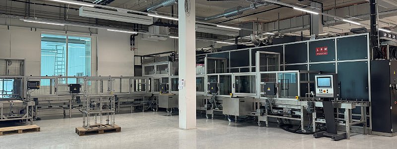 Ultra-Feinstreinigungssystem High Purity Bauteile