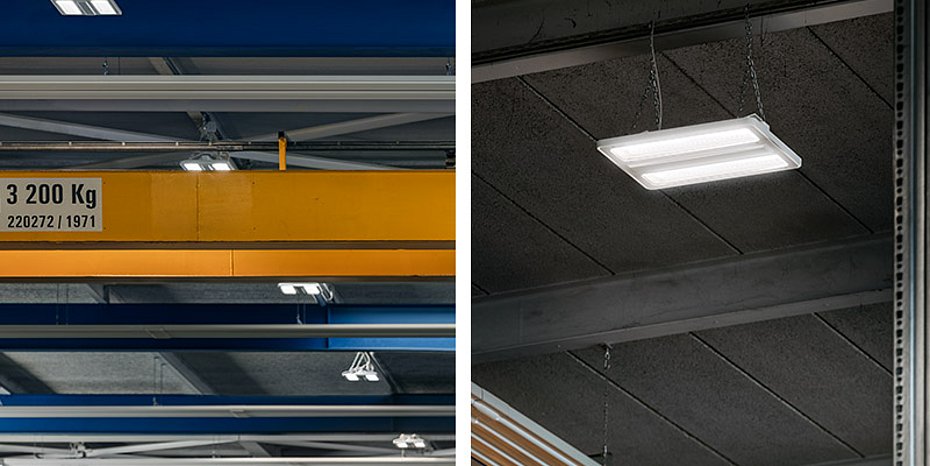 Industrie LED-Hallenleuchte Zumtobel Craft II