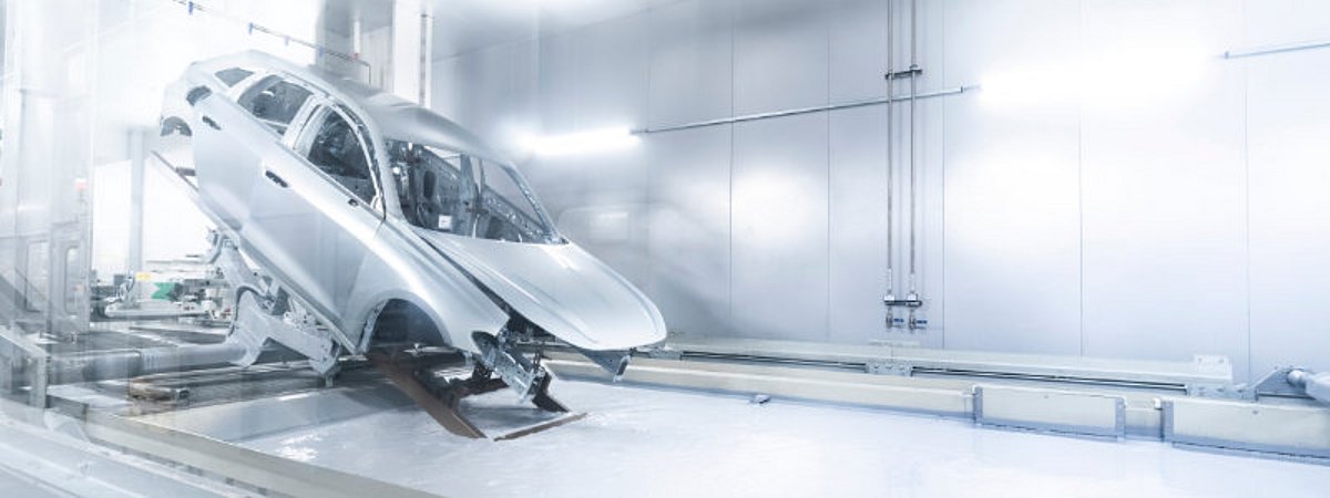 Audi KI Lackiererei KTL Trocknung