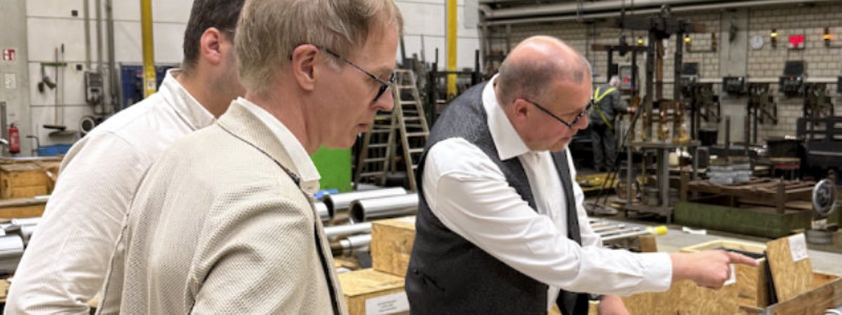 Anke Oberflächentechnik Besuch MdB Fiedeler ZVO
