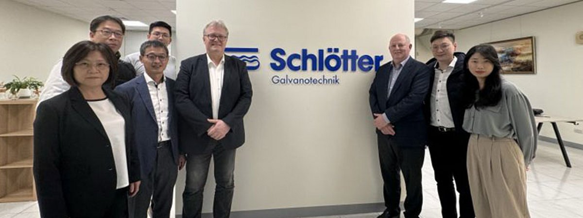 Max Schlötter Niederlassung Taiwan Asien