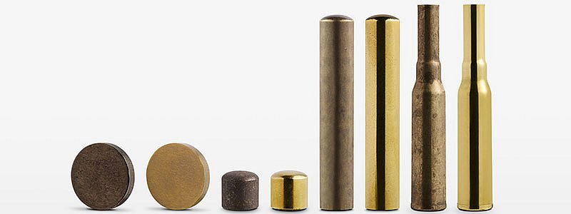 Oberflächenbearbeitung Munition