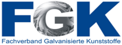 Logo: Fachverband Galvanisierte Kunststoffe e.V. (FGK)