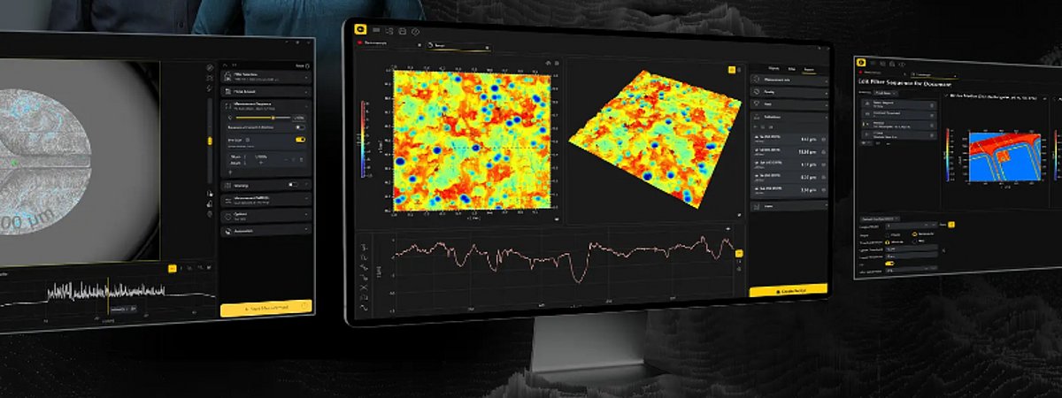 Polytec Topografiemessung Software TopMap Sherpa