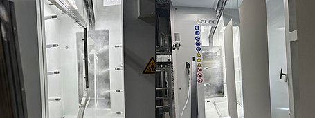 Pulverbeschichtungsanlage Aufzüge
