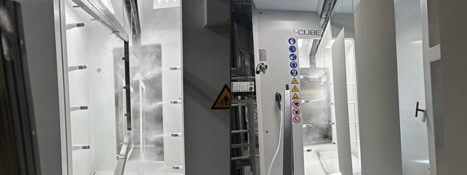 Pulverbeschichtungsanlage Aufzüge