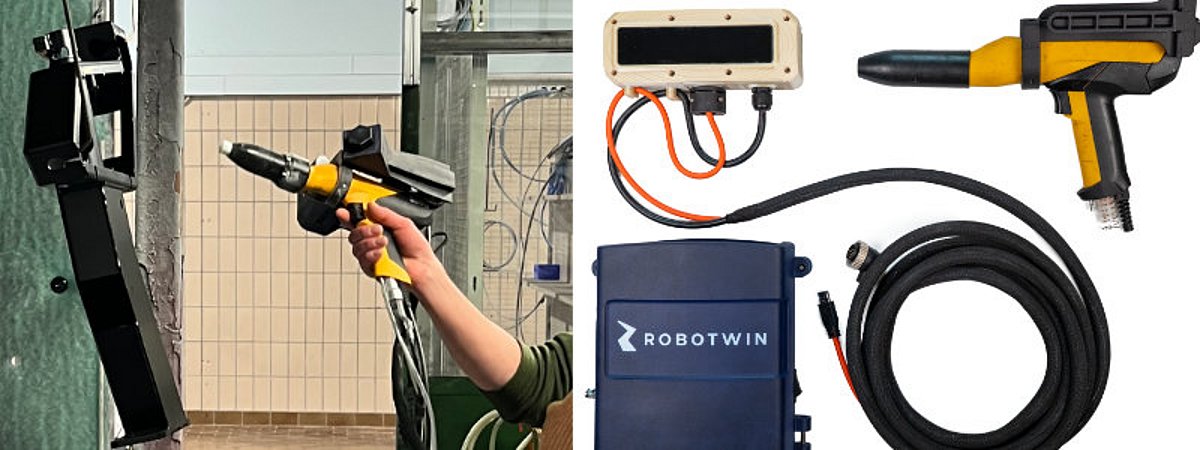 Reiter Lackierroboter-Anlernen ohne Programmierung