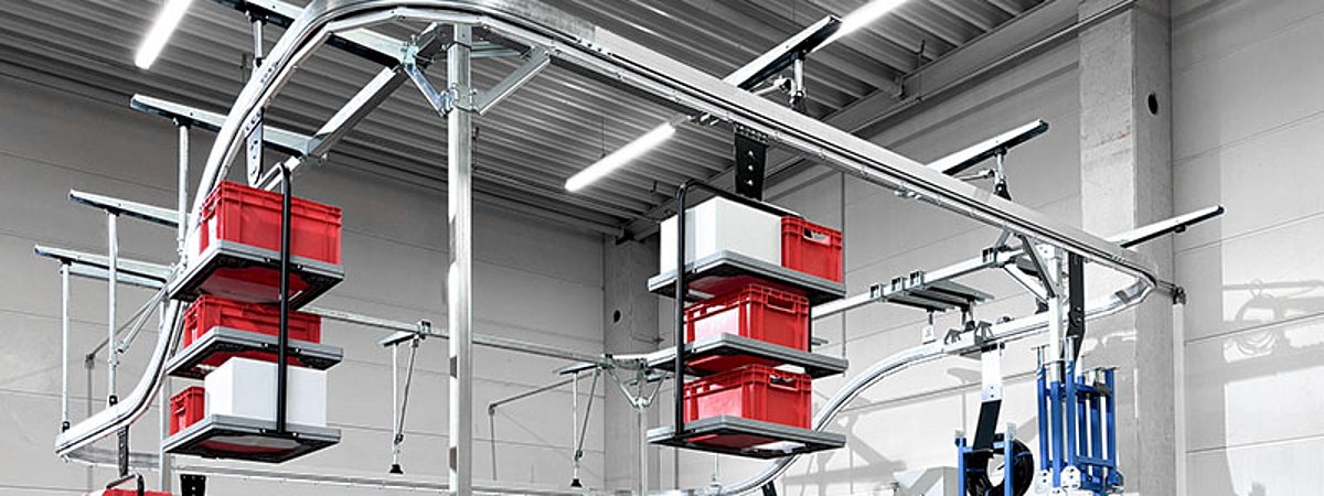 Torwegge Hängebahn Fördertechnik