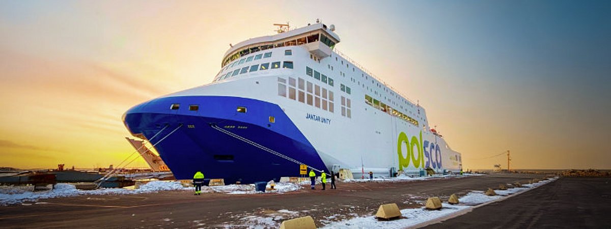 Akzonobel Schiffsbeschichtung Ostsee-Fähre Korrosionsschutz
