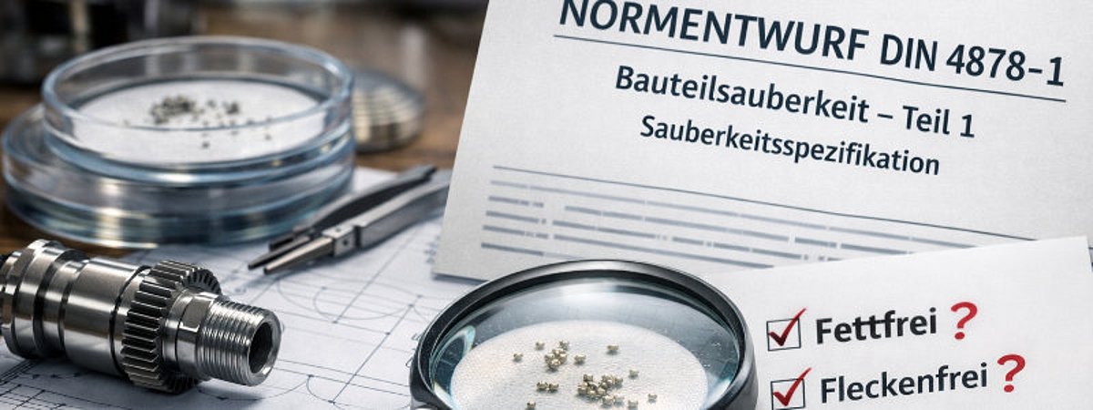 Normentwurf DIN 4878-1 Bauteilsauberkeit