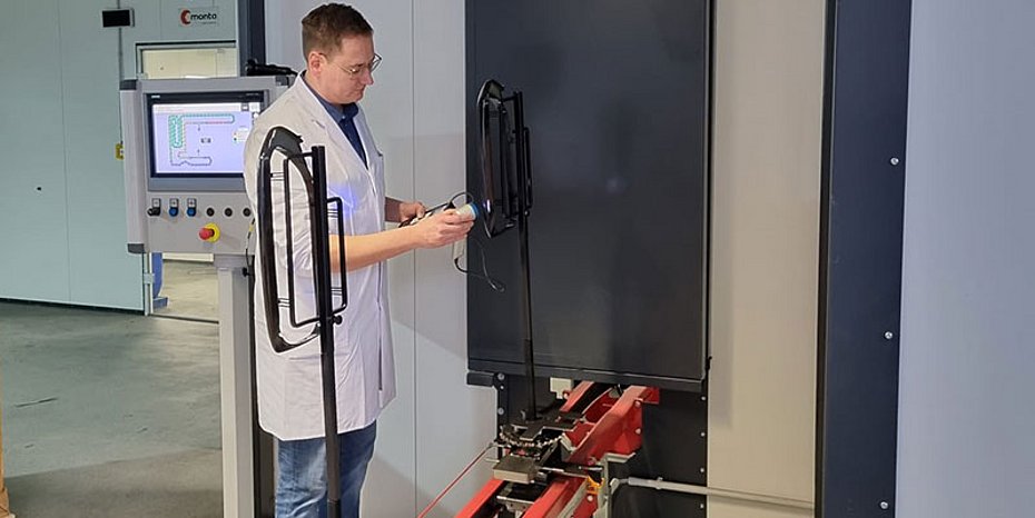 Schichtdickenmessung Nasslack Chrom vor Einbrennen