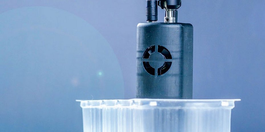Optischer Sensor Qualitätsprüfung Plasma-Barrierebeschichtung