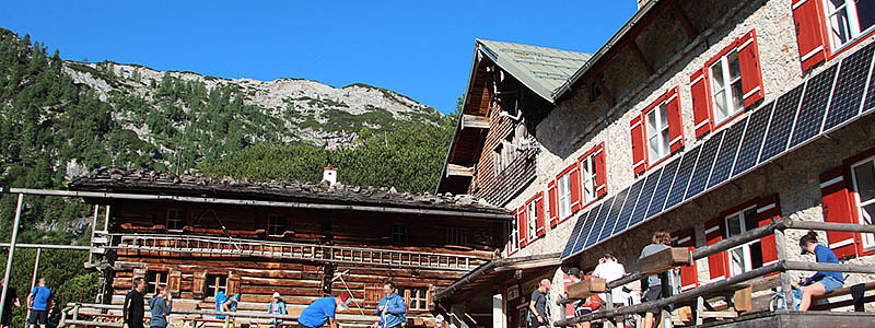 Hochbeständiger Korrosionsschutz für Berghütten-Dach