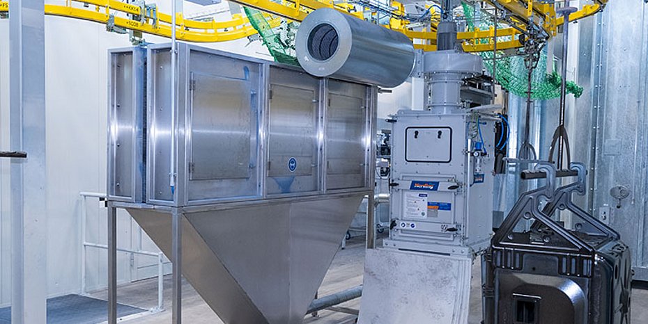 Asis vollautomatische Pulver-Emaillierung