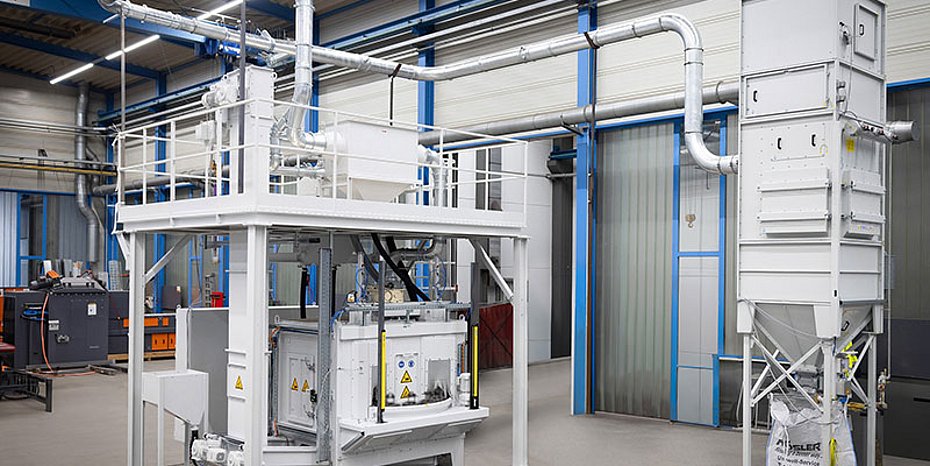 kugelstrahlanlage shot peening getriebeteile