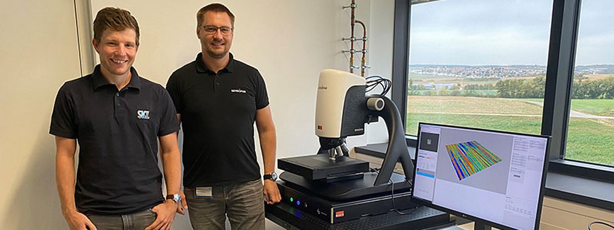 SKZ 3D-Profilometer Oberflächen-Messung Oberflächenrauheit Topographie