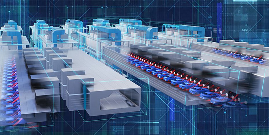 CO2-effiziente Lackieranlage Fahrzeuglackierung