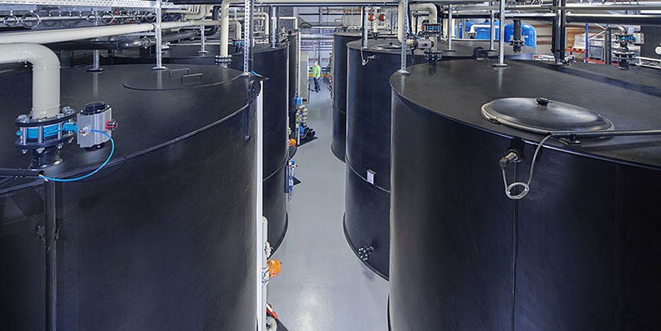 Entionisiertes Wasser galvanische Bäder Selektiv-Ionenaustauscher Regeneration