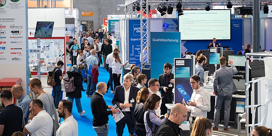 Anforderungen Bauteilreinigung parts2clean 2025