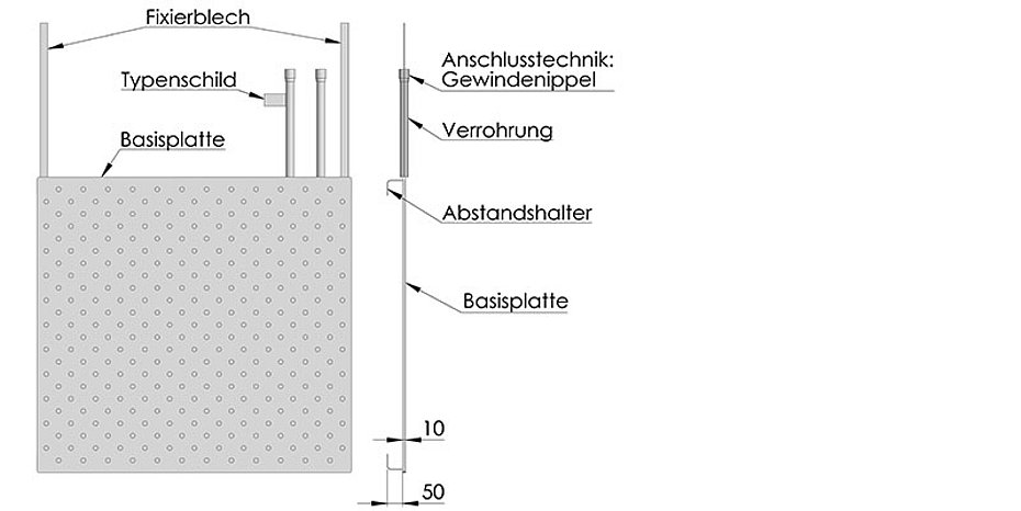 Wärmetauscher Kühlung Prozessbäder Galvanik Eloxal