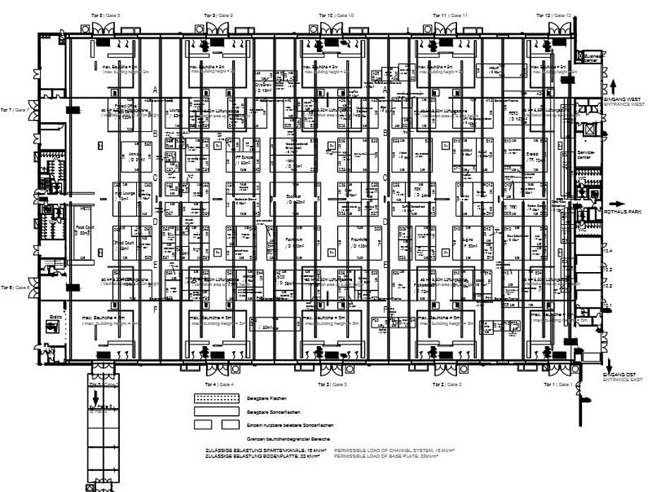 Hallenplan parts2clean 2023