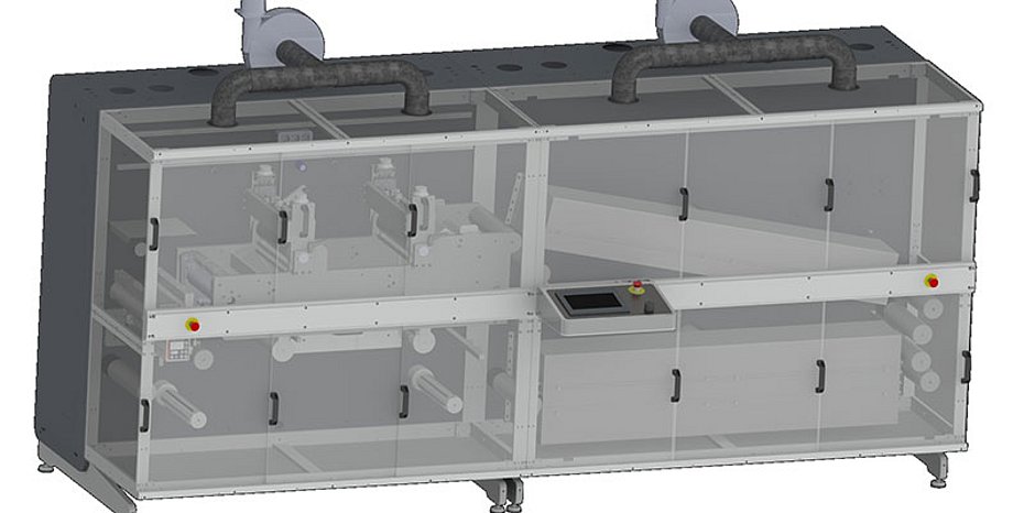 Photovoltaikmodul gedruckt Elektrode Reinigung CO2-Schneestrahl Rolle-zu-Rolle