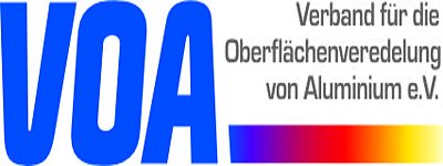 Logo: VOA – Verband für die Oberflächenveredelung von Aluminium e. V.