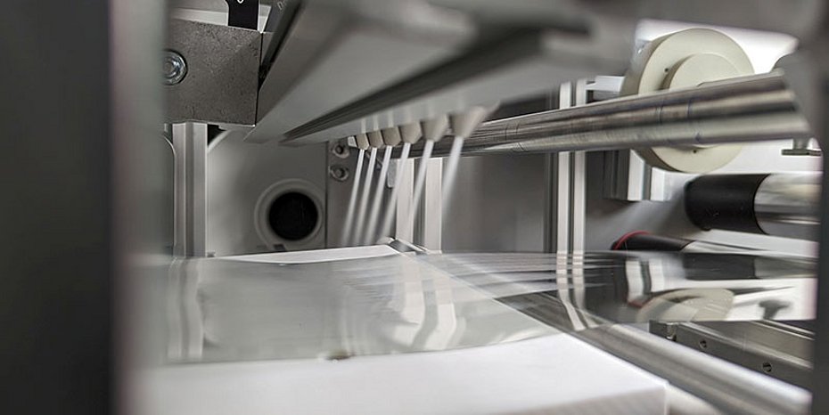 Photovoltaikmodul gedruckt Elektrode Reinigung CO2-Schneestrahl Rolle-zu-Rolle