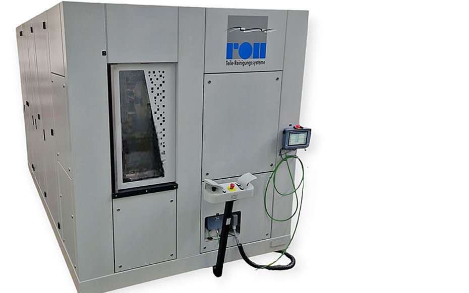 Hochdruckwasserstrahl-Entgratanlage Entgraten und Reinigen