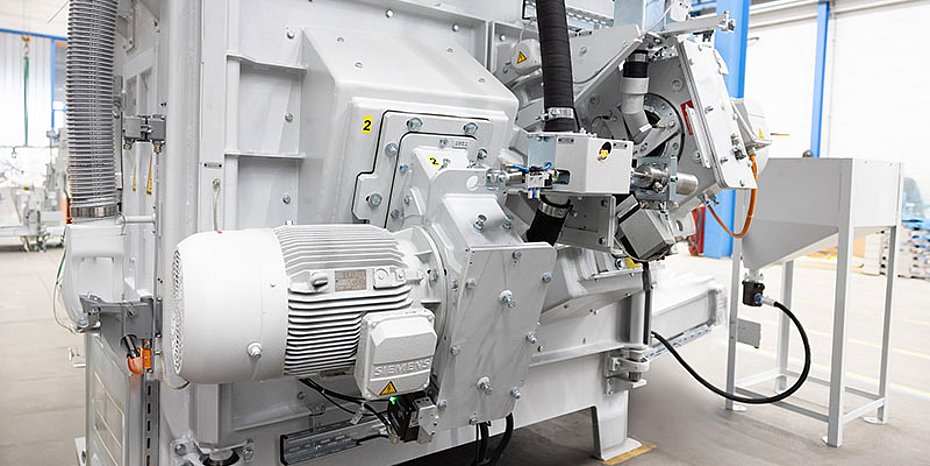 kugelstrahlanlage shot peening getriebeteile