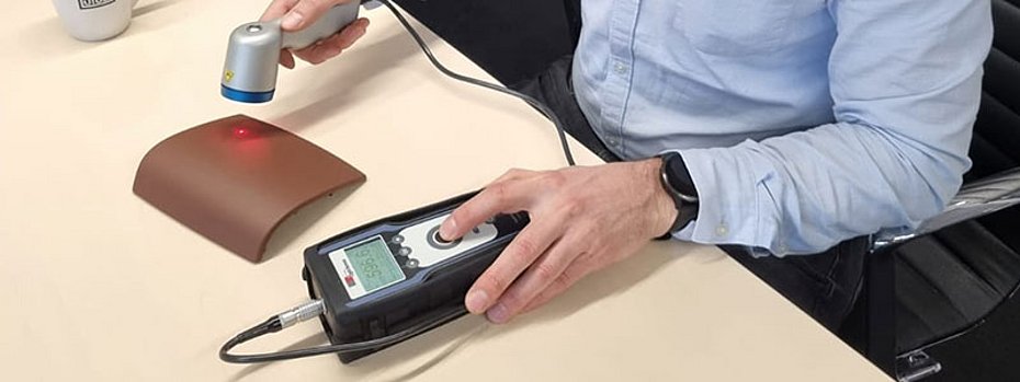 Schichtdickenmessung Nasslack Chrom vor Einbrennen