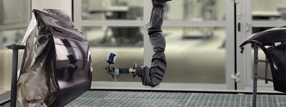 KI-gestützte Roboterlackierung