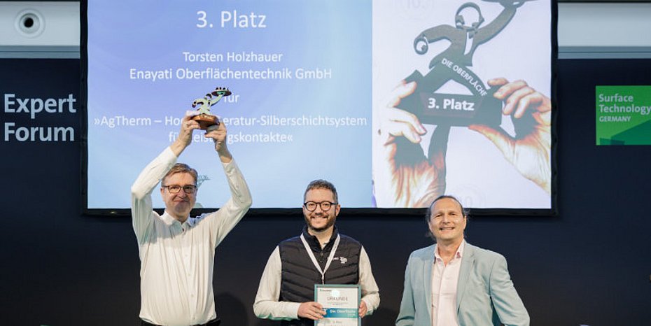 Stuttgarter Oberflächentechnik-Preis »Die Oberfläche« Preisträger Gewinner