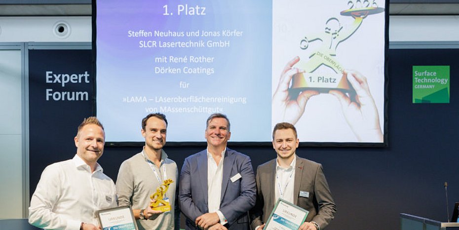 Stuttgarter Oberflächentechnik-Preis »Die Oberfläche« Preisträger Gewinner