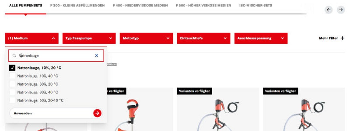 Flux Pumpen Webseite Relaunch