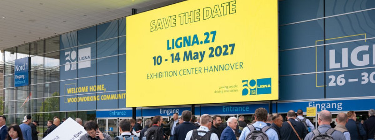 Ligna 2027 Ausstellungsfläche