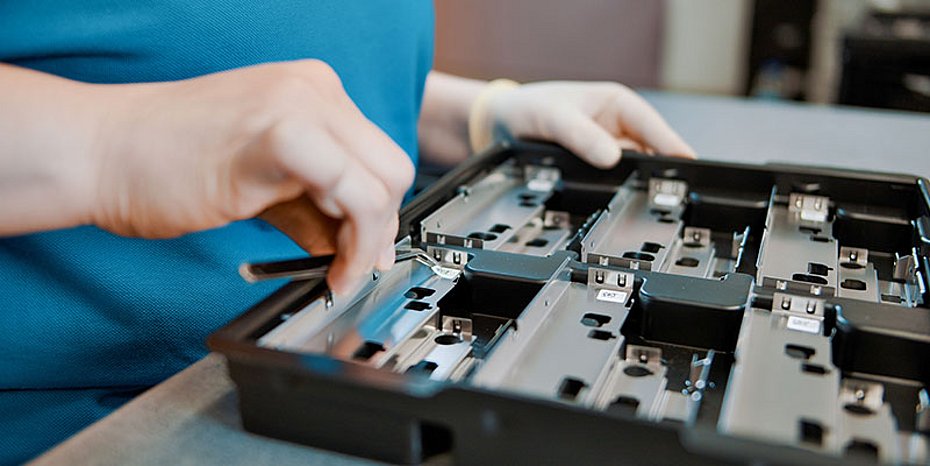 Stanzproduktion Lohnreinigung Reinigungsanlage Reinigungschemie Stanzteile