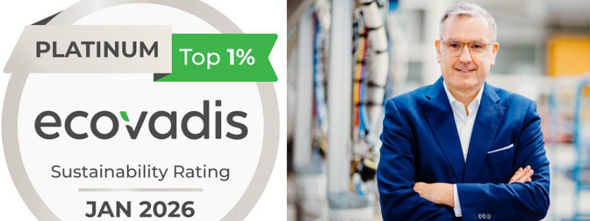 Dürr Nachhaltigkeits-Rating EcoVadis Platin