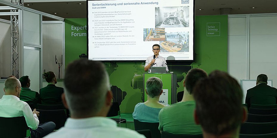 SurfaceTechnology GERMANY 2024 Eröffnung Countdown