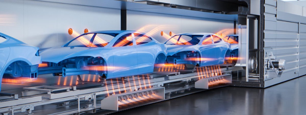 Dürr energieflexible Trockner Automobil-Lackierung