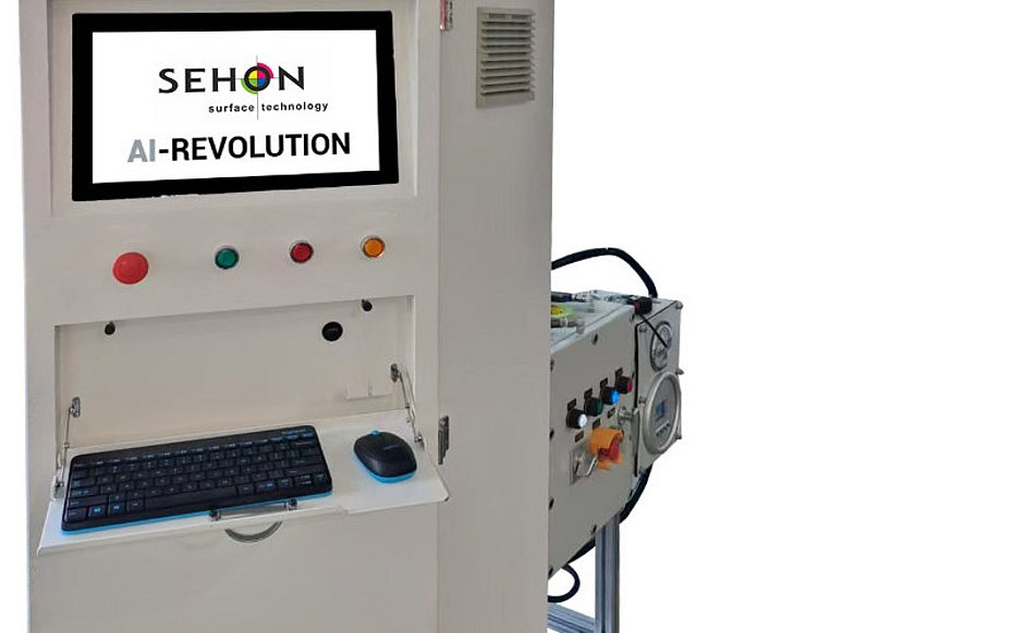 KI-gestützte Roboterlackierung